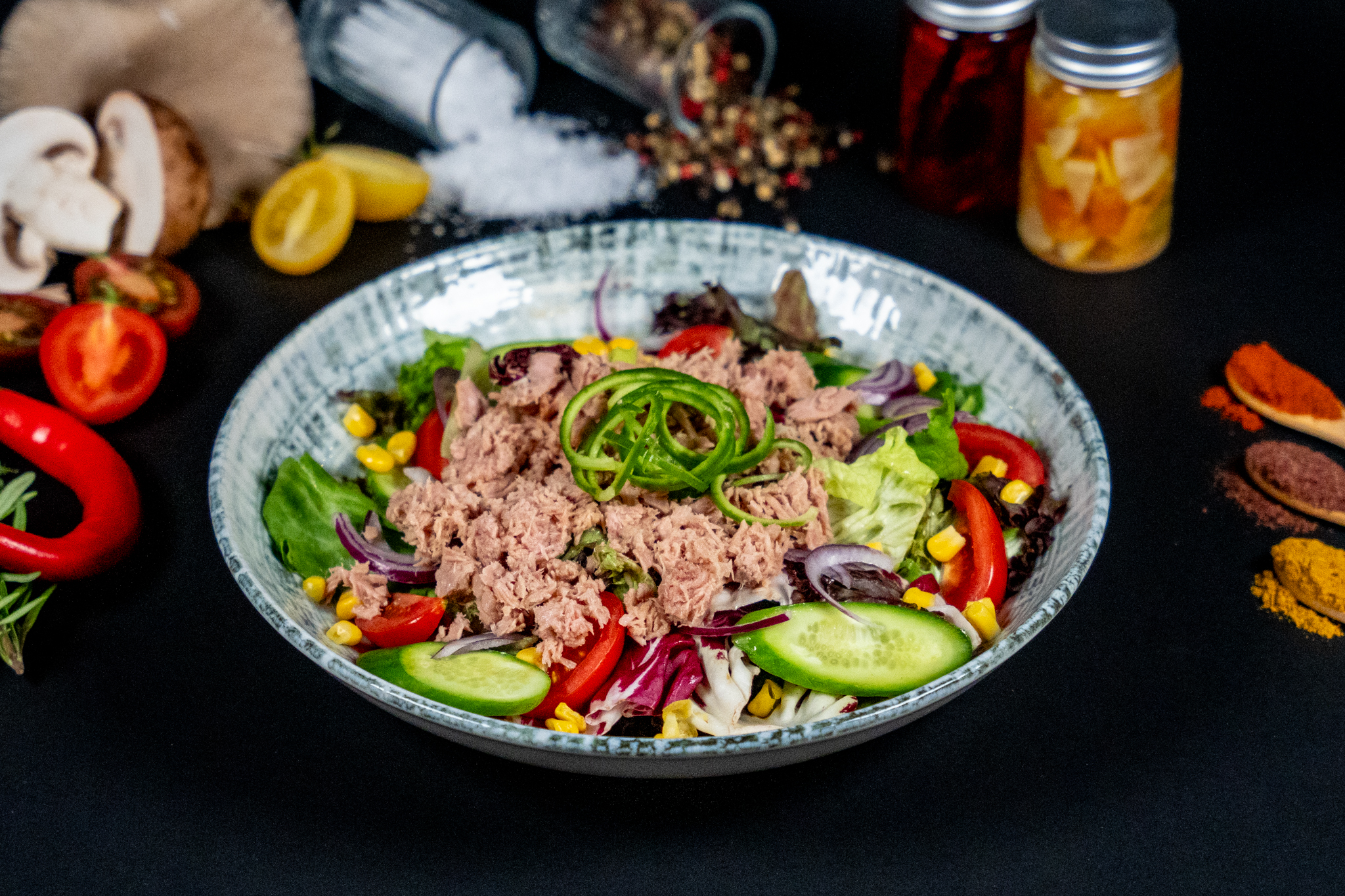 Tonbalıklı salata